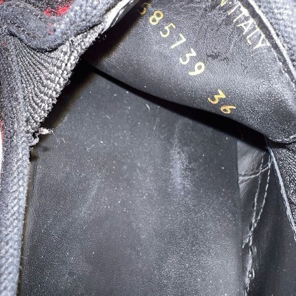 Saint Laurent Venice Slip On Sneaker Harris Tweed Size 36 US 5 - Picture 8 of 8